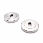 Set rozete elegante pentru uși  35-ZX-QE-22-50, funcție cheie, finisaj nichel satinat