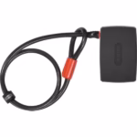 Antifurt bicicletă cu alarmă Abus Alarmbox 2.0 BK + lanț ACL 12/100, alarmă 100 dB, senzor 3D, lanț 100 cm