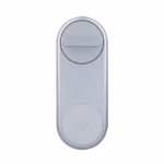 Încuietoare inteligentă ușă Yale Linus Smart Lock, control din aplicația mobilă, argintiu