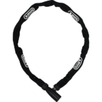 Antifurt bicicletă și trotinetă cu lanț Abus Web 1500/110, cu cheie, închidere autolock, 110 cm, zale 4 mm, nivel securitate 3
