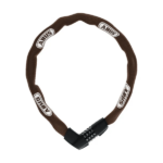 Antifurt bicicletă cu lanț și cifru Abus Tresor 1385/85, 85 cm, lyriabrown