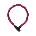 Antifurt bicicletă cu lanț Abus Catena 6806K/85 Cherry Heart, cu cheie reversibilă, 85 cm, zale 6 mm
