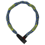 Antifurt bicicletă cu lanț Abus Catena 6806K/85 Blue Mask, cu cheie reversibilă, 85 cm, zale 6 mm