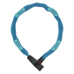 Antifurt bicicletă cu lanț Abus Catena 6806K/85 Neon Blue, cu cheie, 85 cm, 920 g