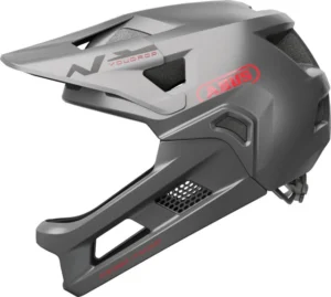 Cască Integrală Copii MTB Abus YouDrop FF Ti silver S