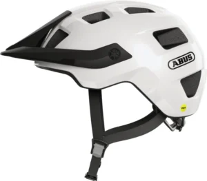 Cască MTB Abus MoTrip Shiny White L