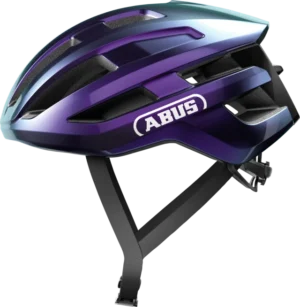 Cască aerodinamică ciclism Abus PowerDome Flip Flop Purple L