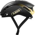 Cască bicicletă șosea Abus GameChanger 2.0, mărime M, EN 1078, In-Mold, 12 orificii, Black Gold