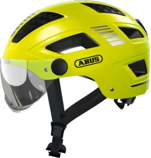 Cască ciclism Abus Hyban 2.0 Ace Signal Yellow M