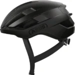 Cască bicicletă șosea Abus WingBack, mărime L, 240 g, 17 orificii, fabricată în Italia, Velvet Black