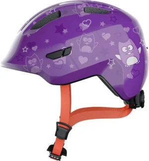 Cască copii Abus Smiley 3.0 Purple Star M