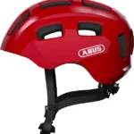 Cască copii bicicletă și trotinetă Abus Youn-I 2.0, mărime M, EN 1078, reflectorizantă, Blaze Red