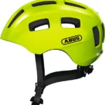 Cască copii bicicletă și trotinetă Abus Youn-I 2.0, mărime M, EN 1078, reflectorizantă, Signal Yellow