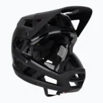 Cască bicicletă MTB trail Abus MoDrop MIPS, mărime M, 370 g, vizieră reglabilă, QUIN ready, Velvet Black