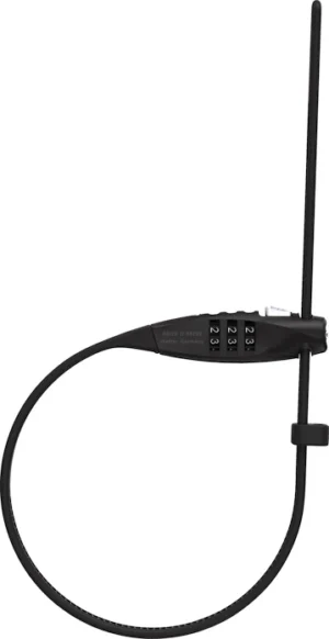 Încuietoare bicicletă cu cod Combiflex TravelGuard, negru