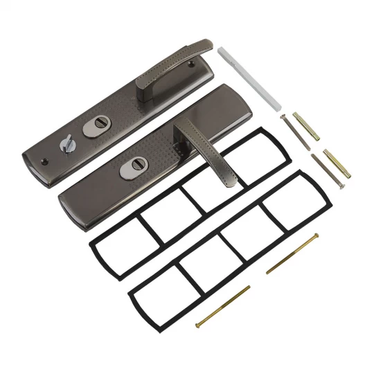 Set mâner ușă metalică, universal stânga/dreapta