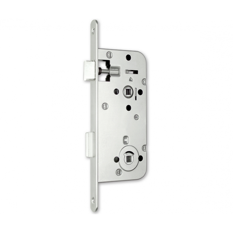 Broască îngropată pentru uși din lemn Abus BZ90/50, pentru baie, 50 × 90 mm