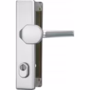 Feronerie de siguranță ușă Abus, cu protecție cilindru, aluminiu, 92 mm