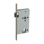 Broască (yală) îngropată ușă exterior și interior Abus ESHT PZ L G 65/92/20, pentru butuc, 65x92 mm, stânga, zincat, auriu