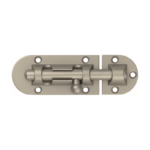 Zăvor ușă Abus SRD60N, bolț manual, montaj aplicat, 78x34 mm, nichel