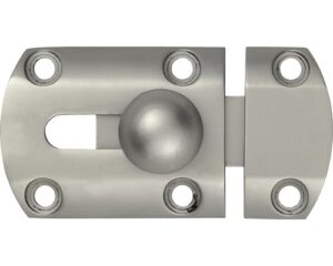Zăvor metalic universal Abus SRD44 64x34 mm, oțel nichelat